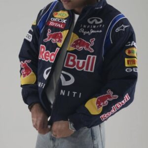 Chaqueta racing estilo retro Red Bull Infiniti - hombre - Roadbound